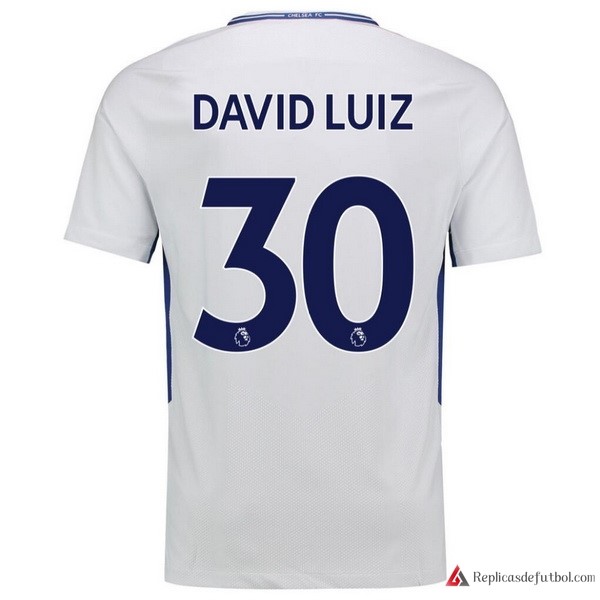Camiseta Chelsea Segunda equipación Davidluiz 2017-2018